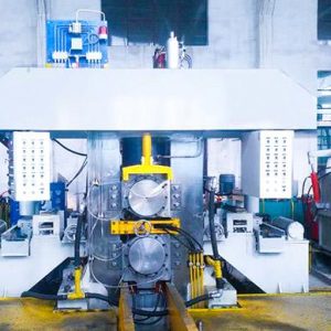 Aluminum strip cold rolling mill unit