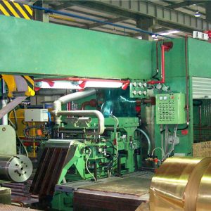 Copper strip rolling mill