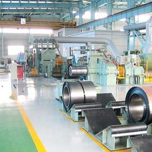 tension levelling line